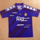 1994/96 RM Blue Away Retro Soccer Jersey