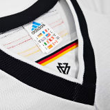 1998 Germany Home White Retro Soccer Jersey