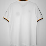 1986 Germany Home White Retro Soccer Jersey