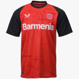 2024/25 LeverKusen Home  Red Fans Soccer Jersey