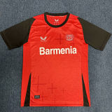 2024/25 LeverKusen Home  Red Fans Soccer Jersey