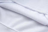 2025 Germany White Hoody Zipper Jacket Windbreaker