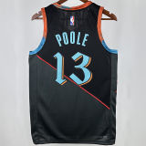 2025 Wizards POOLE #13 Black City Edition NBA Jerseys