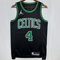 2025 Celtics HOLIDAY #4 Black  NBA Jerseys