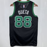 2025 Celtics QUETA #88 Black  NBA Jerseys