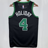 2025 Celtics HOLIDAY #4 Black  NBA Jerseys