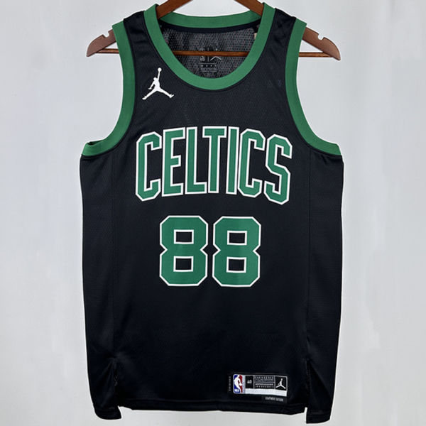 2025 Celtics QUETA #88 Black  NBA Jerseys