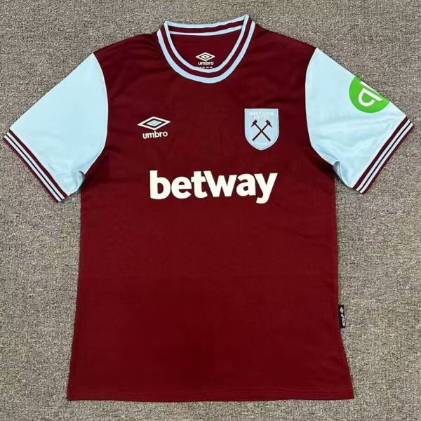 2024/25 West Ham Home Fans Soccer Jersey