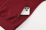 2025 PSG Purplish Red Jacket Tracksuit