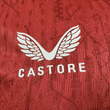 2024/25 LeverKusen Home Red Player  Version Soccer Jersey