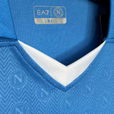 2024/25 Napoli Home Blue Fans Soccer Jersey