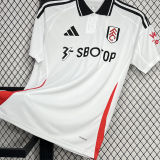2024/25 Fulham Home White Fans Soccer Jersey