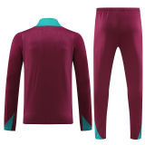 2025 PSG Wine Red Sweater Tracksuit
