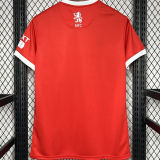 2024/25 Middlesbrough Home Red Fans Jersey