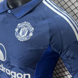 2024/25 M Utd Away Player Version Long Sleeve Soccer Jersey