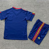 2010 Spain Away Kids Retro Soccer Jersey