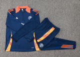 2025 M Utd Sapphire Blue Sweater Tracksuit