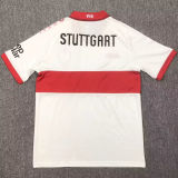 2024/25 VFB Stuttgart Home White Fans Soccer Jersey