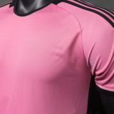 2024/25 Inter Miami Home Pink Player Version Soccer Jersey （No Logo）  光板