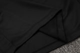 2025 BA  Black Sweater Tracksuit