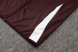 2025 PSG Red Brown Jacket Tracksuit