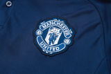 2025  M Utd Sapphire Blue POLO Training Tracksuit