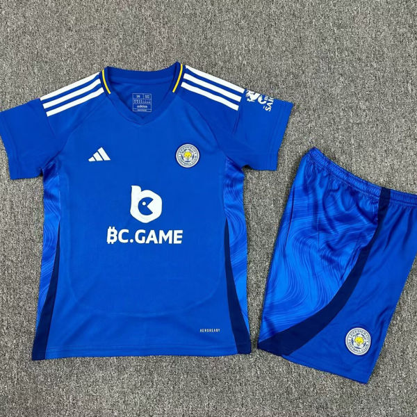 2024/25 Leicester City Home Blue Kids Soccer Jersey