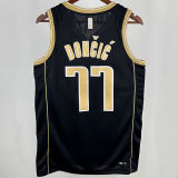 2025 Mavericks  Dončić #77  Black Honor Edition NBA Jerseys