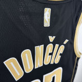 2025 Mavericks  Dončić #77  Black Honor Edition NBA Jerseys