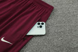 2025 PSG Wine Red  Kids Sweater Tracksuit