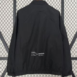 2025 Jordon Black Windbreaker