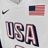 2025 Team USA TATUM #10 White NBA Jerseys