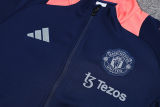 2025 M Utd Sapphire Blue Jacket Tracksuit