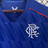 2024/25 Glasgow Rangers Home Blue  Fans Jersey