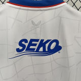 2024/25 Glasgow Rangers Away White  Fans Jersey