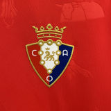 2024/25 Osasuna Home Red Fans Soccer Jersey