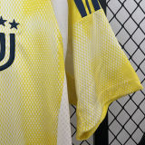 2024/25 JUV Away Yellow Fans Soccer Jersey