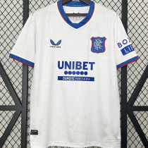 2024/25 Glasgow Rangers Away White  Fans Jersey