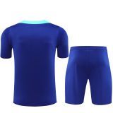 2025  Brazil Sapphire Blue Training Jersey(A Set)