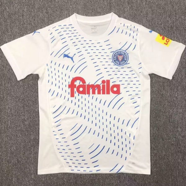 2024/25 Holstein Kiel  Away White Fans Soccer Jersey 荷尔斯泰因基尔 德甲