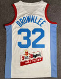 2024 PILIPINAS Team BROWNLEE #32 White Jersey
