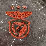 2024/25 Benfica Away Black Kids Soccer Jersey