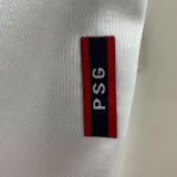 1998/99 PSG  Away White Retro Soccer Jersey