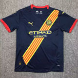 2024/25 Girona Third Black Fans Soccer Jersey  赫罗纳