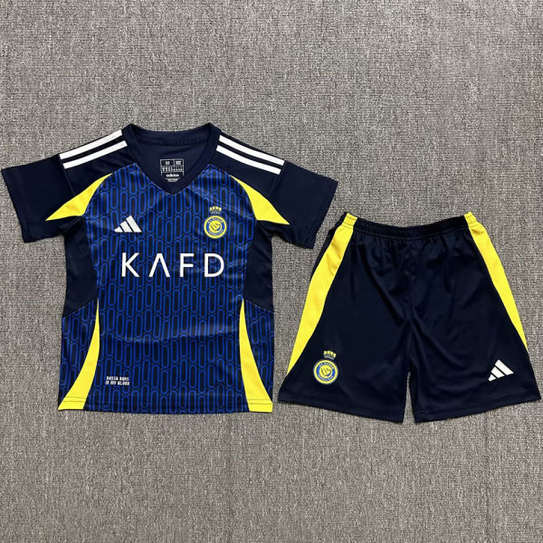 2024/25 Al Nassr Away Kids Soccer Jersey