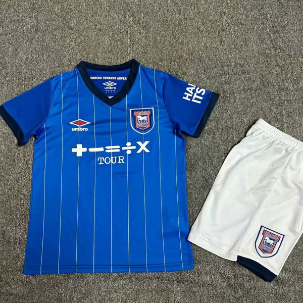 2024/25 Ipswich Town Home Blue Kids Soccer Jersey