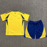 2024/25 Al Nassr Home Yellow Kids Soccer Jersey