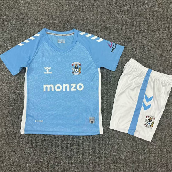 2024/25 Coventry City Home Kids Soccer Jersey
