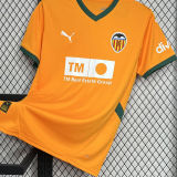 2024/25 Valencia Third Orange  Fans Soccer Jersey