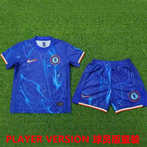 2024/25 CFC Home Blue Player Version Kids Jersey 球员版童装  无广告